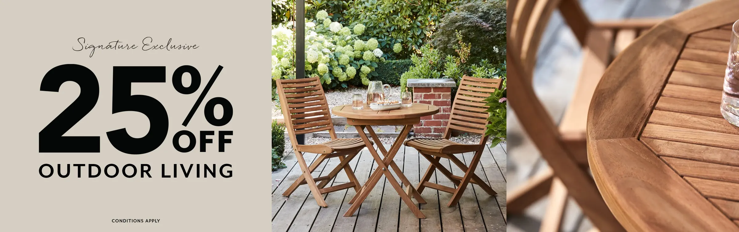 Provincial Home Living Signature Exclusive — 25% off outdoor living